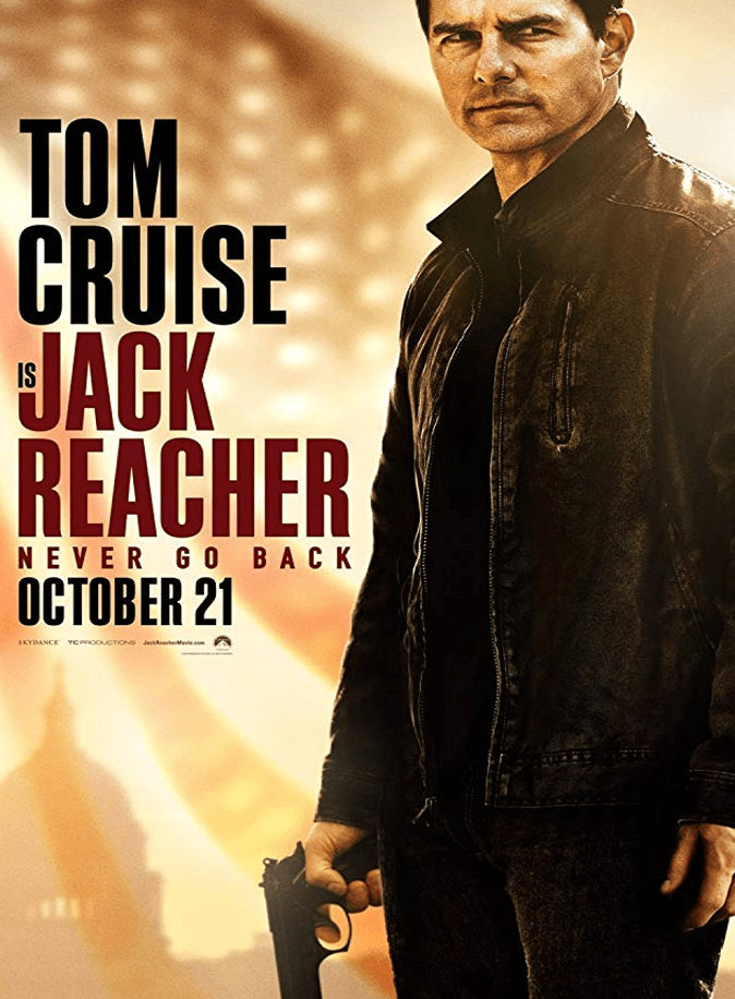 JACK REACHER NEVER GO BACK