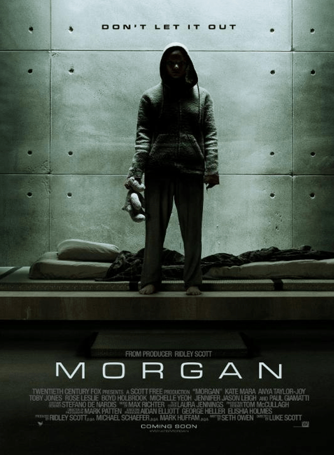 Morgan (2016) Movie Review by Darrin&nbsp;Gauthier