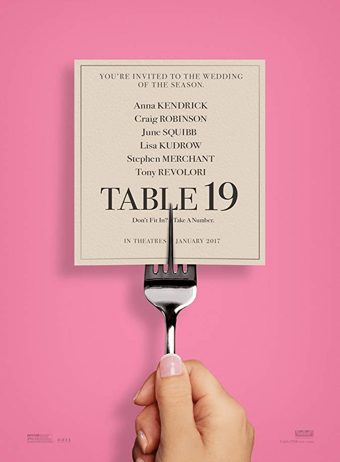 Table 19 (2017) Movie Review by Darrin&nbsp;Gauthier