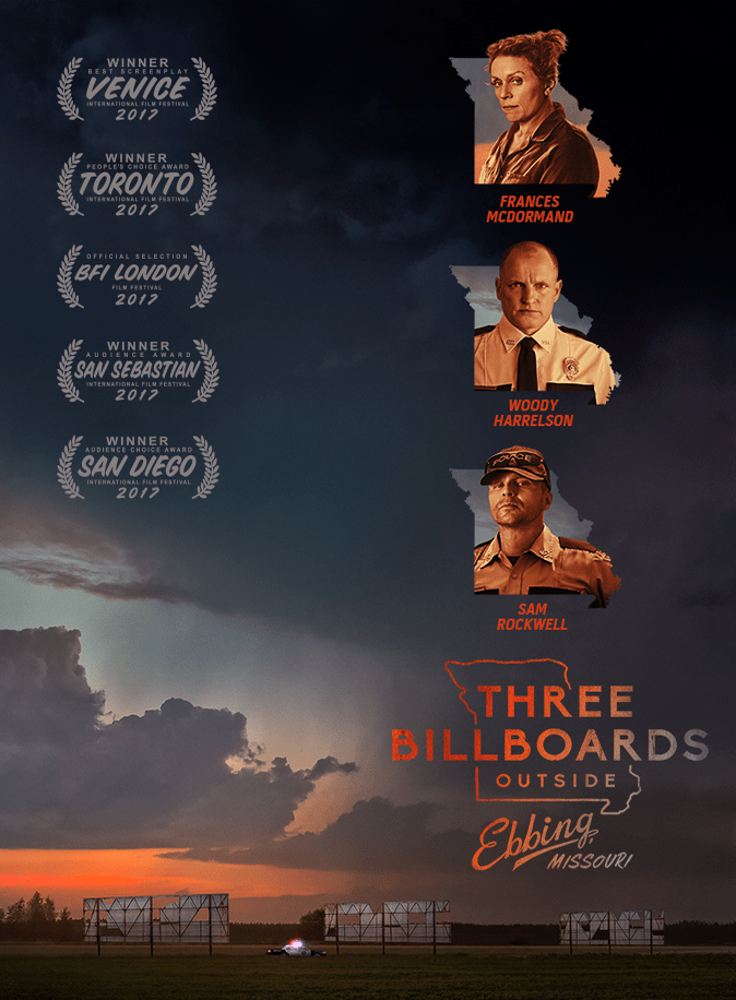 THREE BILLBOARDS