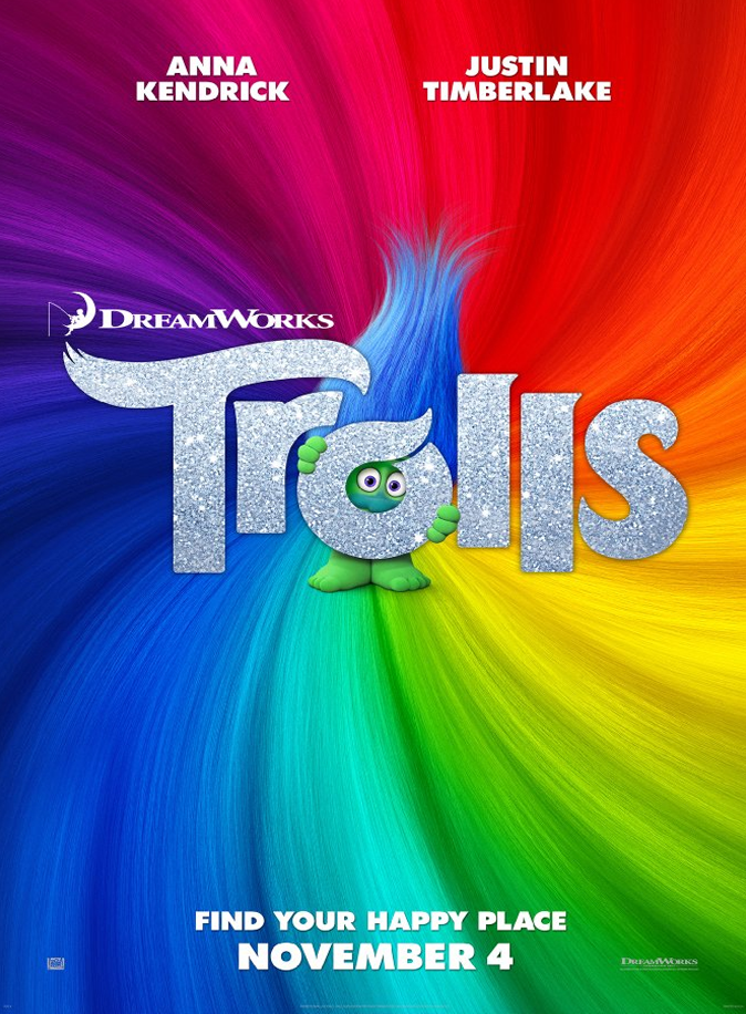 Trolls (2016) Movie Review by Darrin Gauthier 