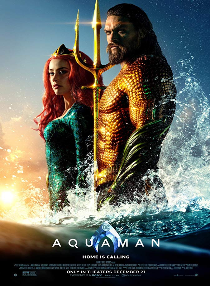 Aquaman (2018) Movie Review By Gerry & Elizabeth Brown (The Movie&nbsp;Couple)