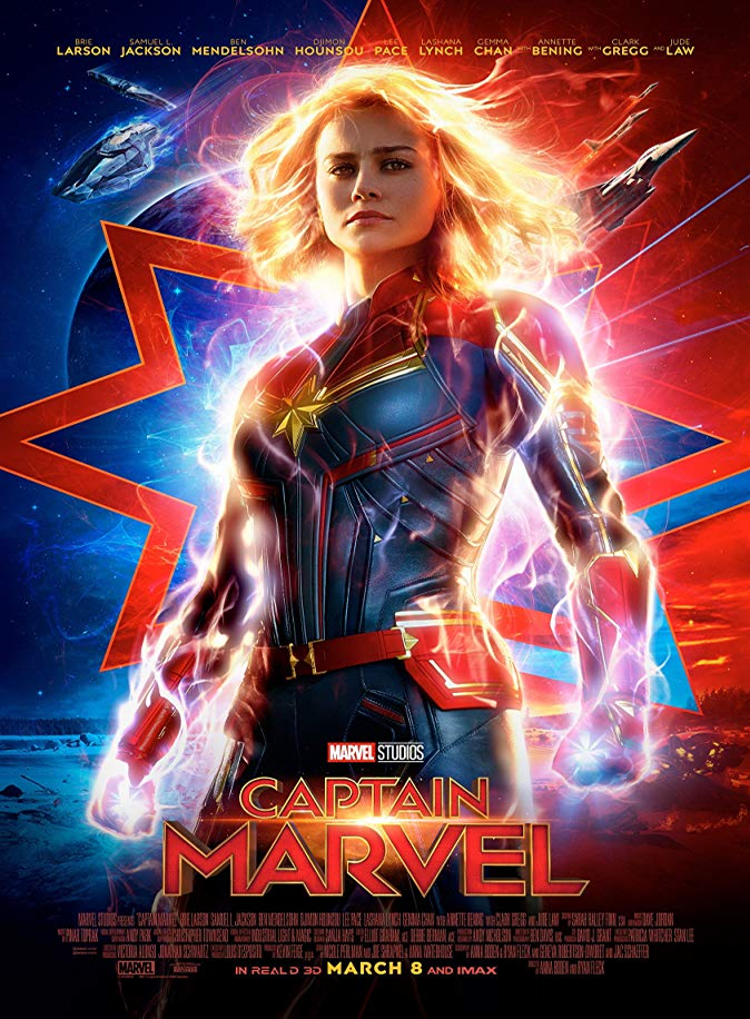 Captain Marvel Review, Carol Danvers becomes one of the universe's most powerful heroes when Earth is caught in the middle of a galactic war between two alien races.