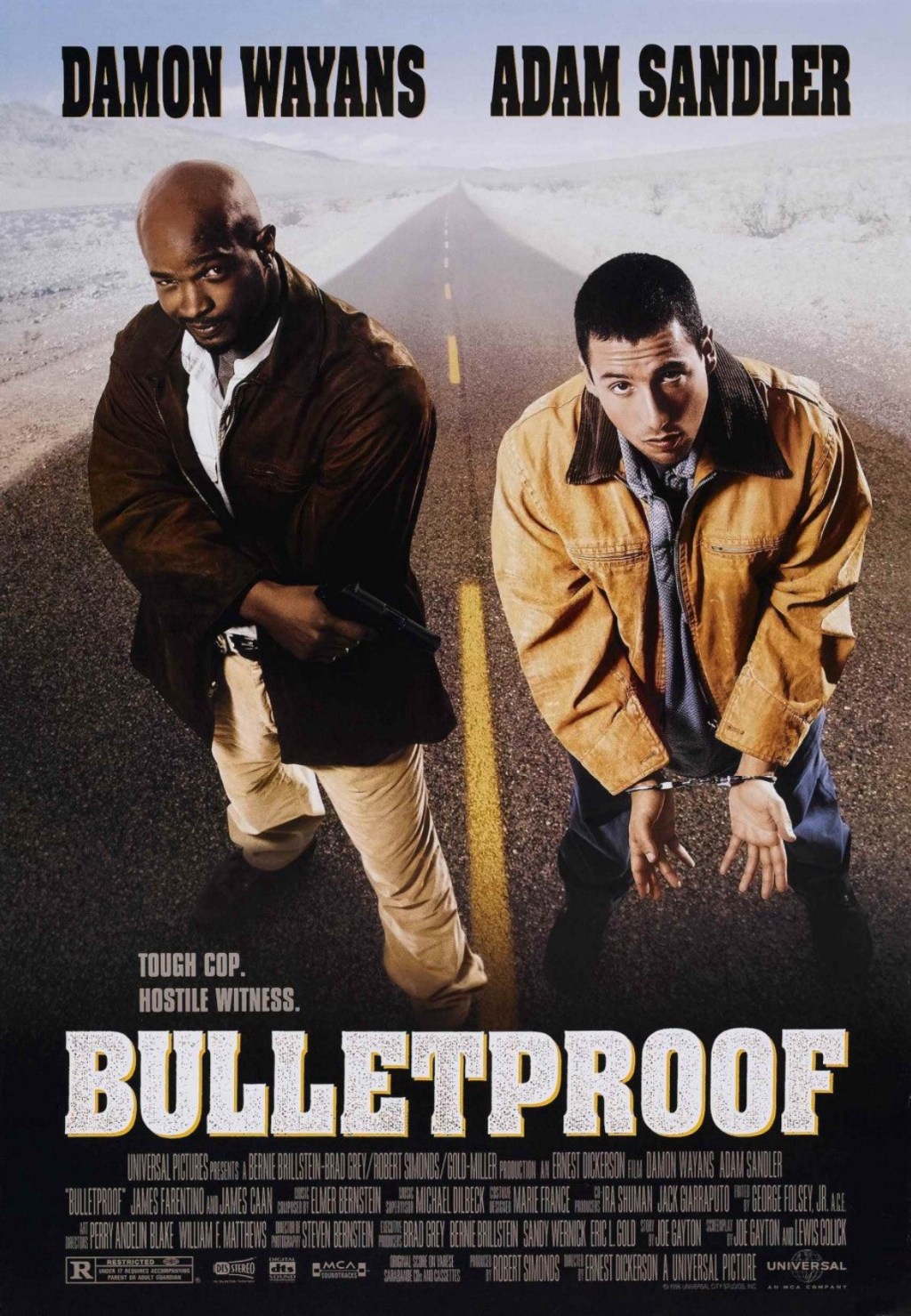 Adam Sandler and Damon Wayans in ‘Bulletproof’: A Surprising Departure from Typical&nbsp;Comedies