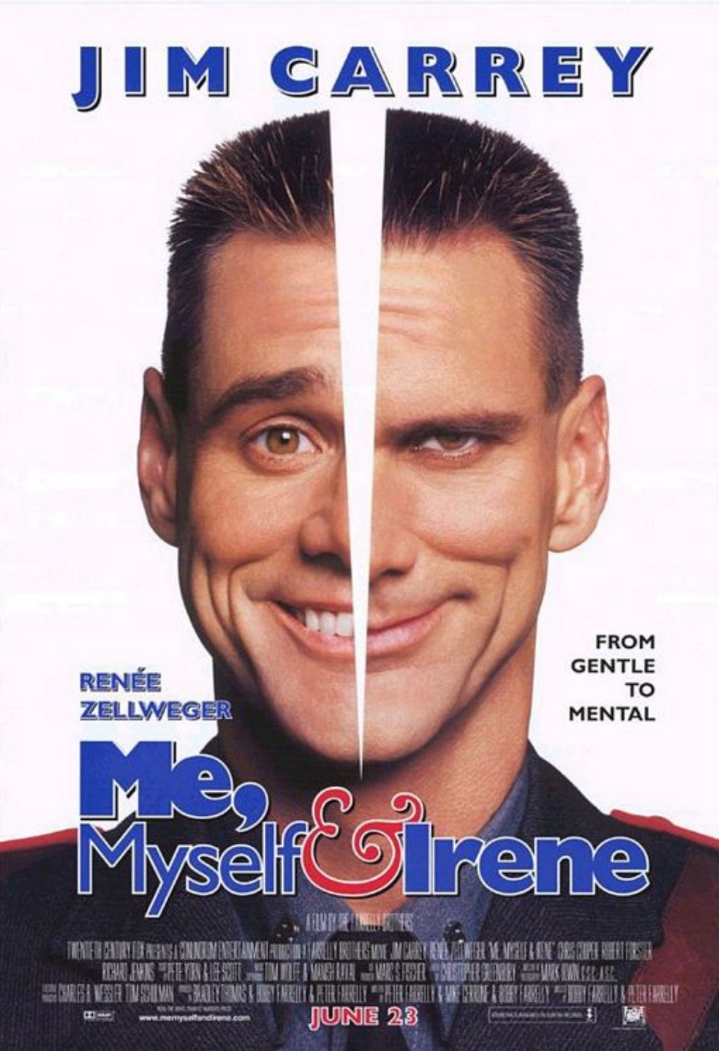 Jim Carrey’s Dual Roles in Me, Myself &&nbsp;Irene
