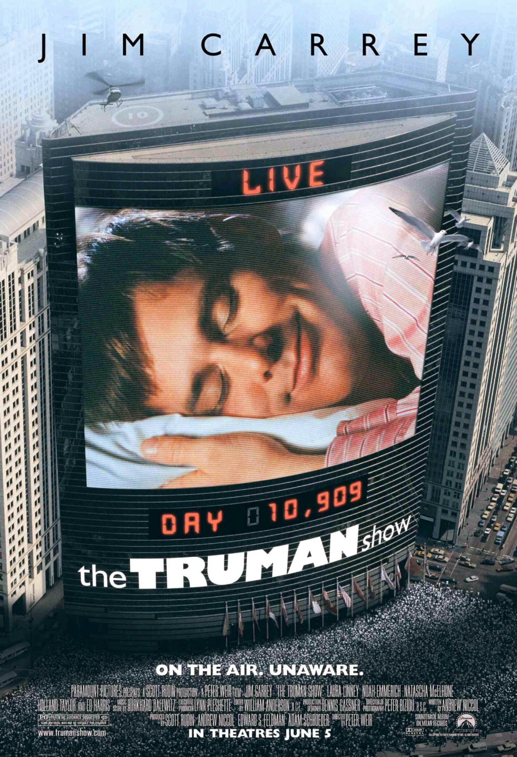 The Truman Show: Peter Weir’s Masterpiece of Satirical&nbsp;Drama