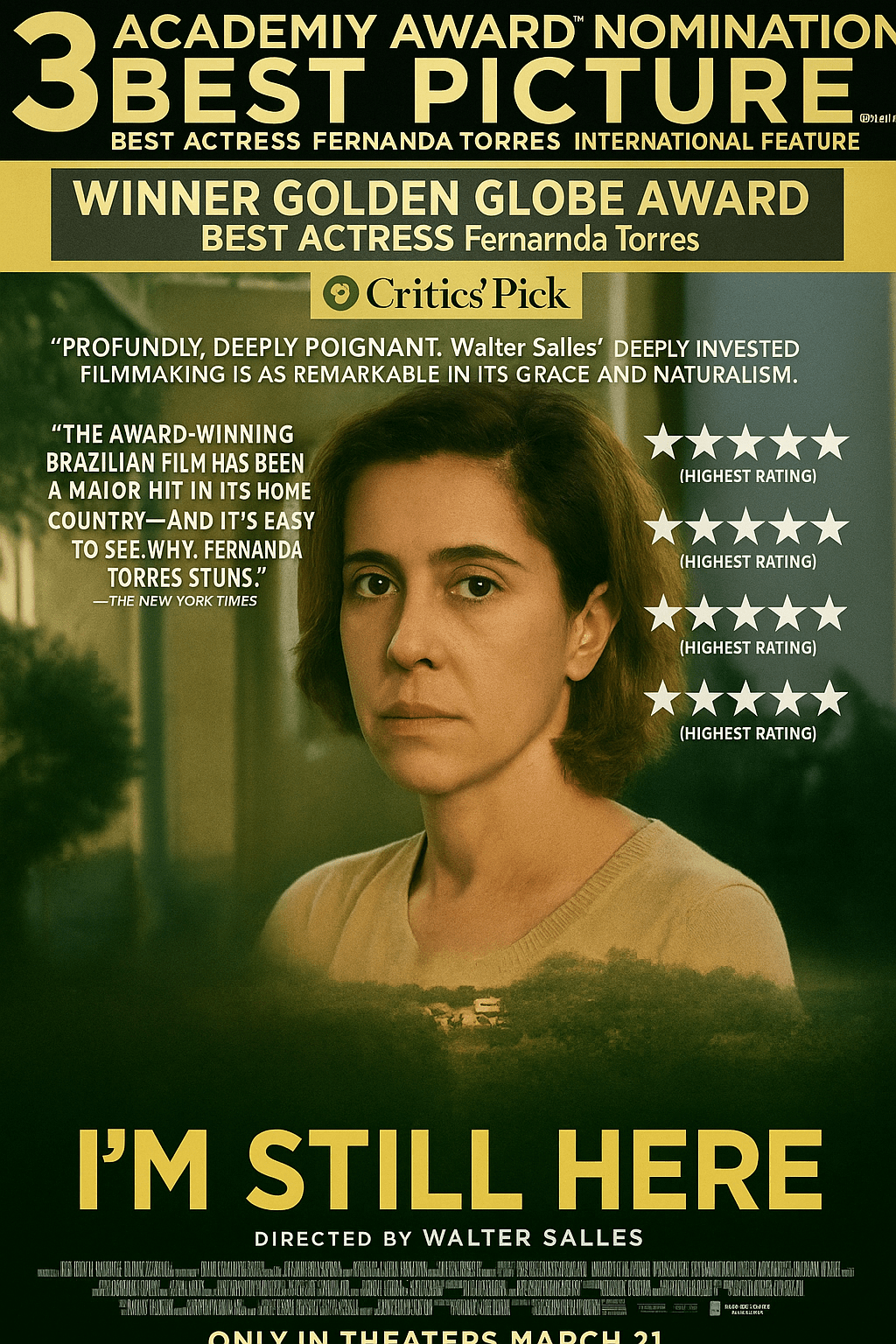 Walter Salles’ I’m Still Here: A Journey Through Grief and&nbsp;Resilience