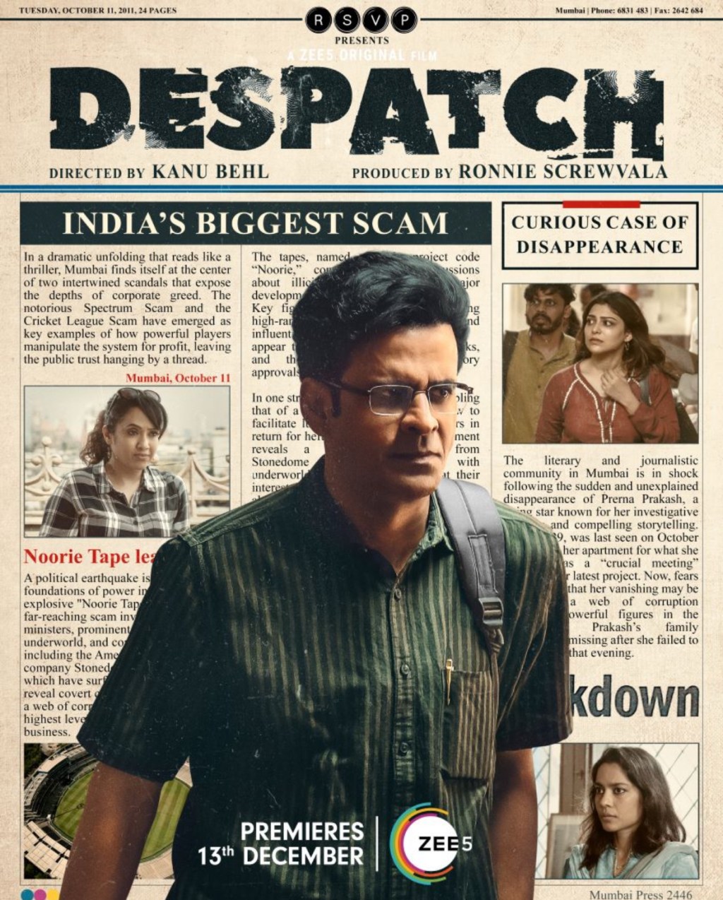 Kanu Behl’s Despatch: Gritty Journalism Drama Falls&nbsp;Short